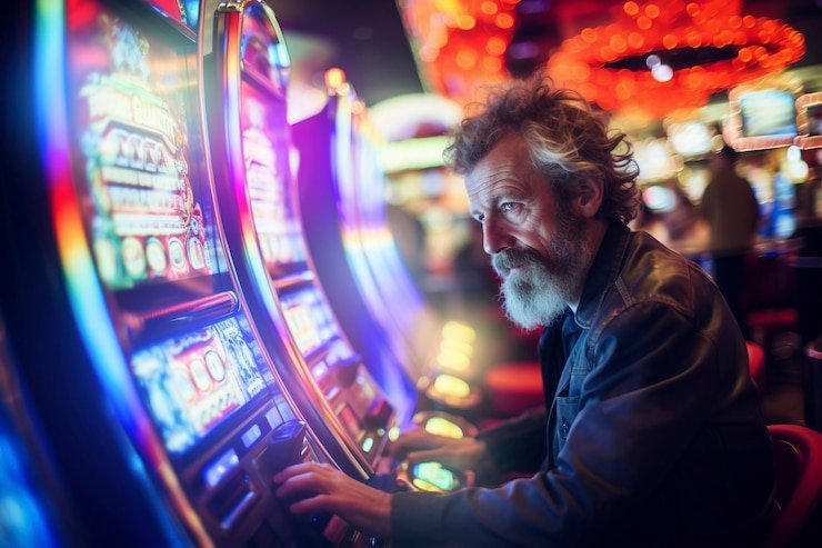 Antarmuka aplikasi po4d menampilkan meja live-dealer blackjack dan roulette